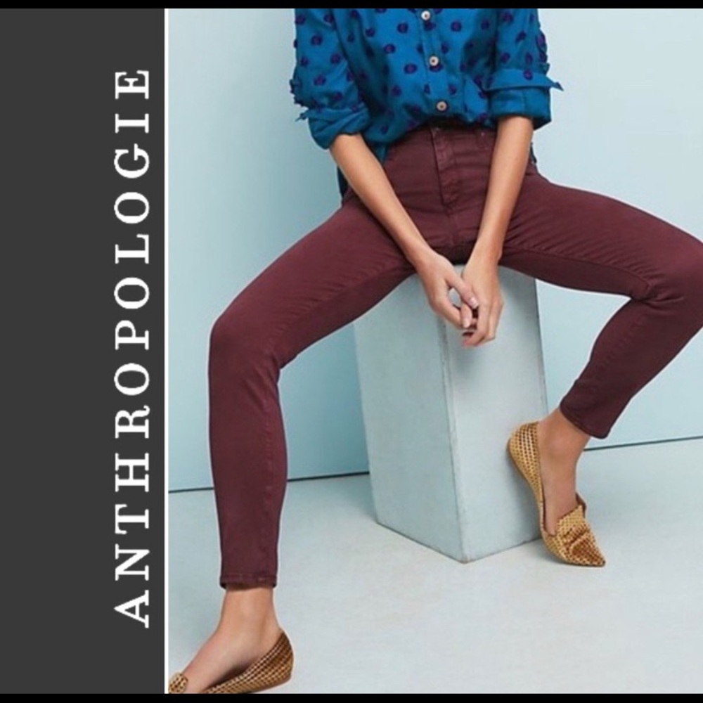 Adriano Goldschmied Red Abbey Ankle Super Skinny